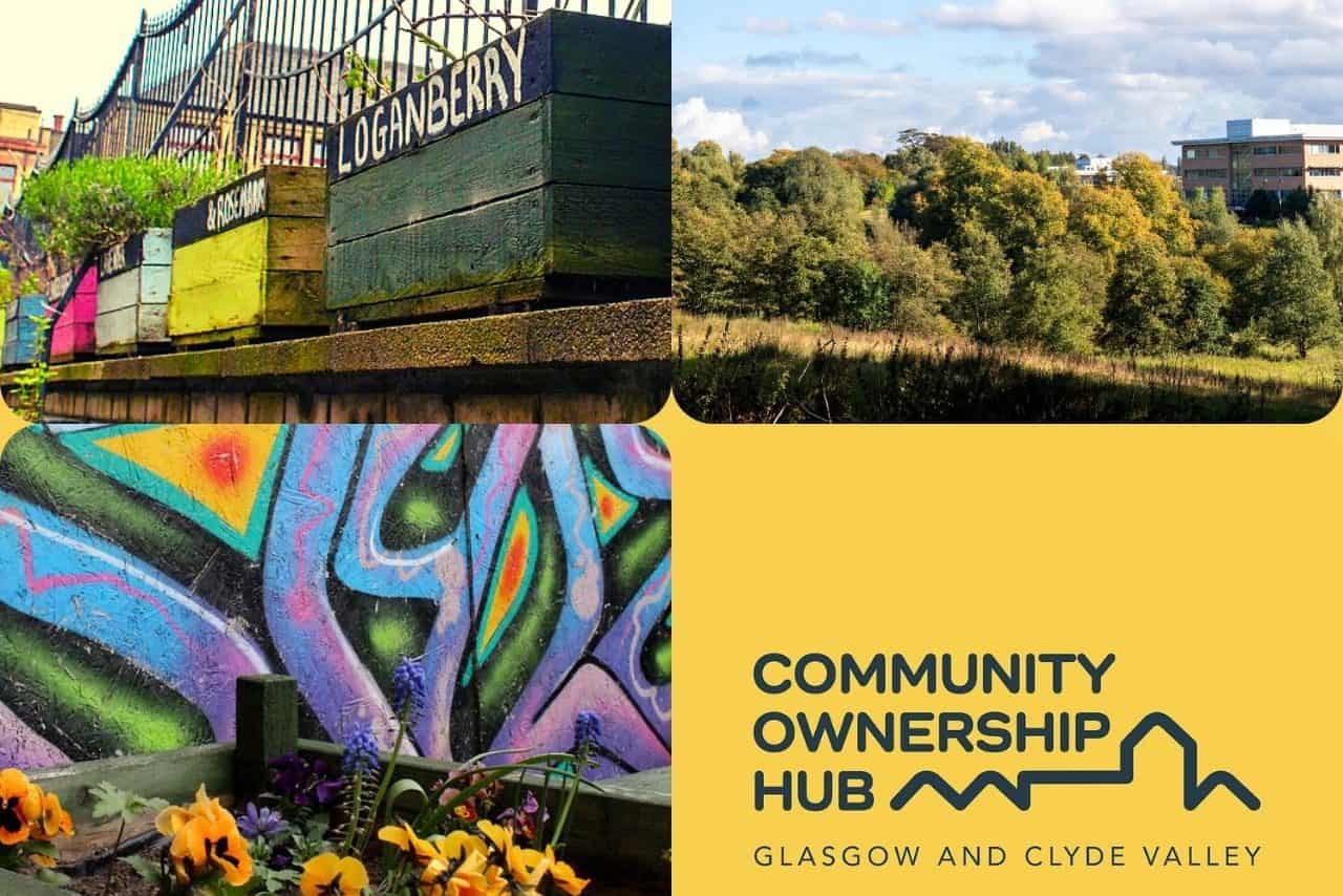Community Ownership Hub - Green Space event branding